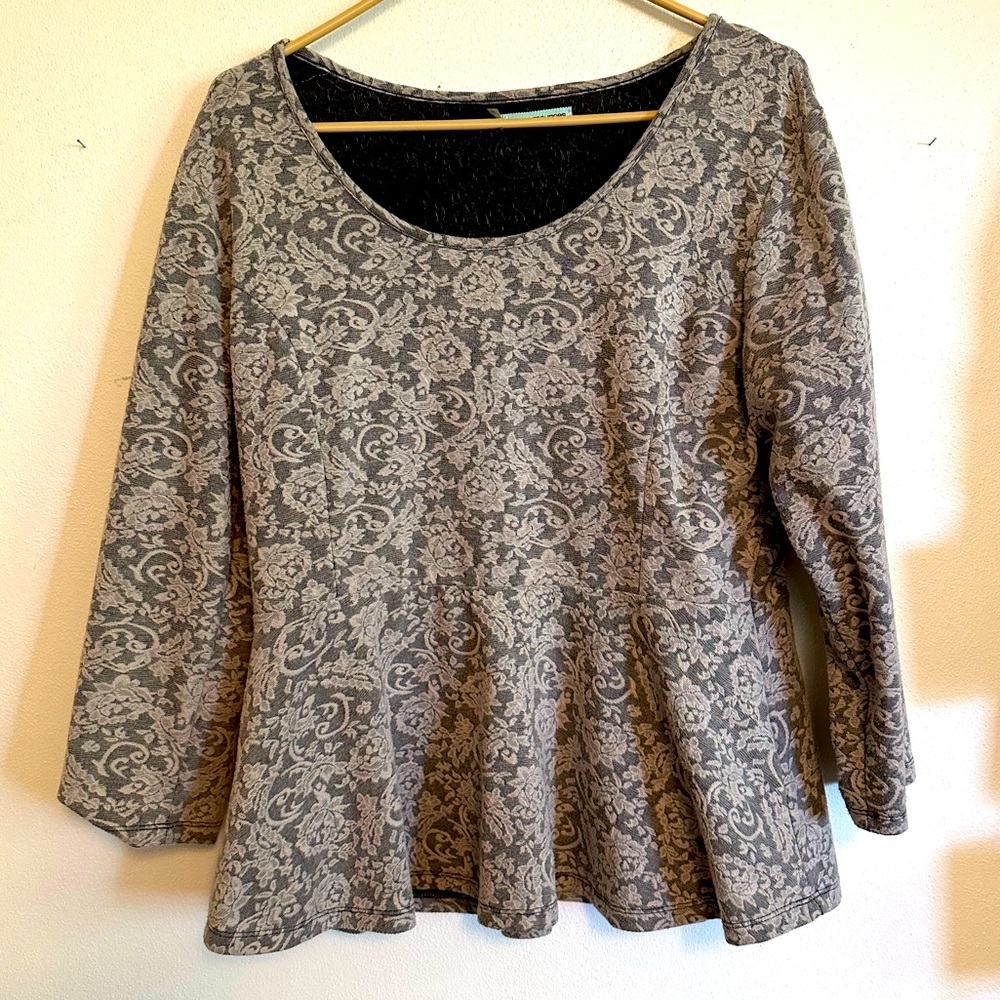 Beautiful and Soft Fit and Flare Top